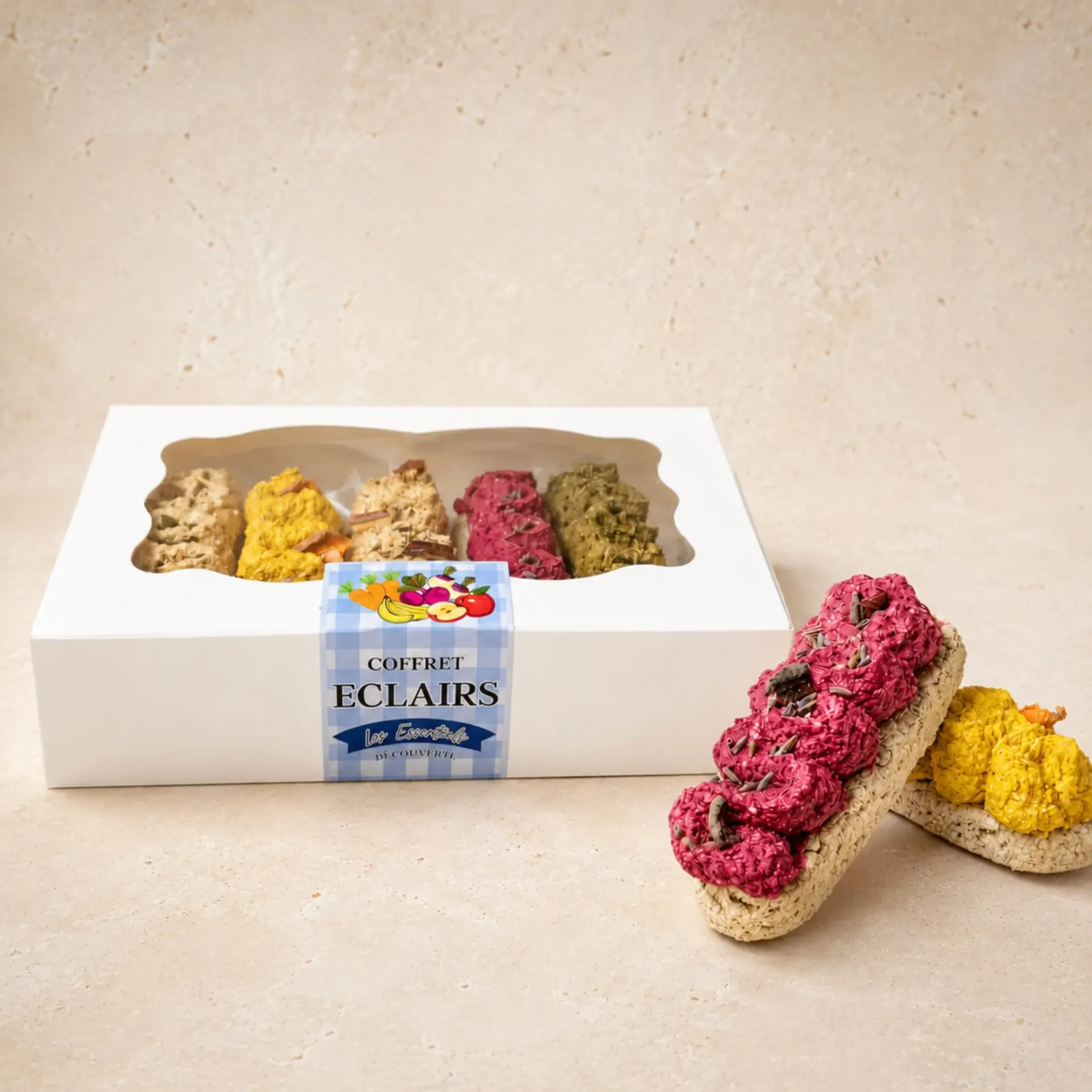 [ENB-4L6R1W1W10237] COFFRET 5 ECLAIRS - DÉCOUVERTE