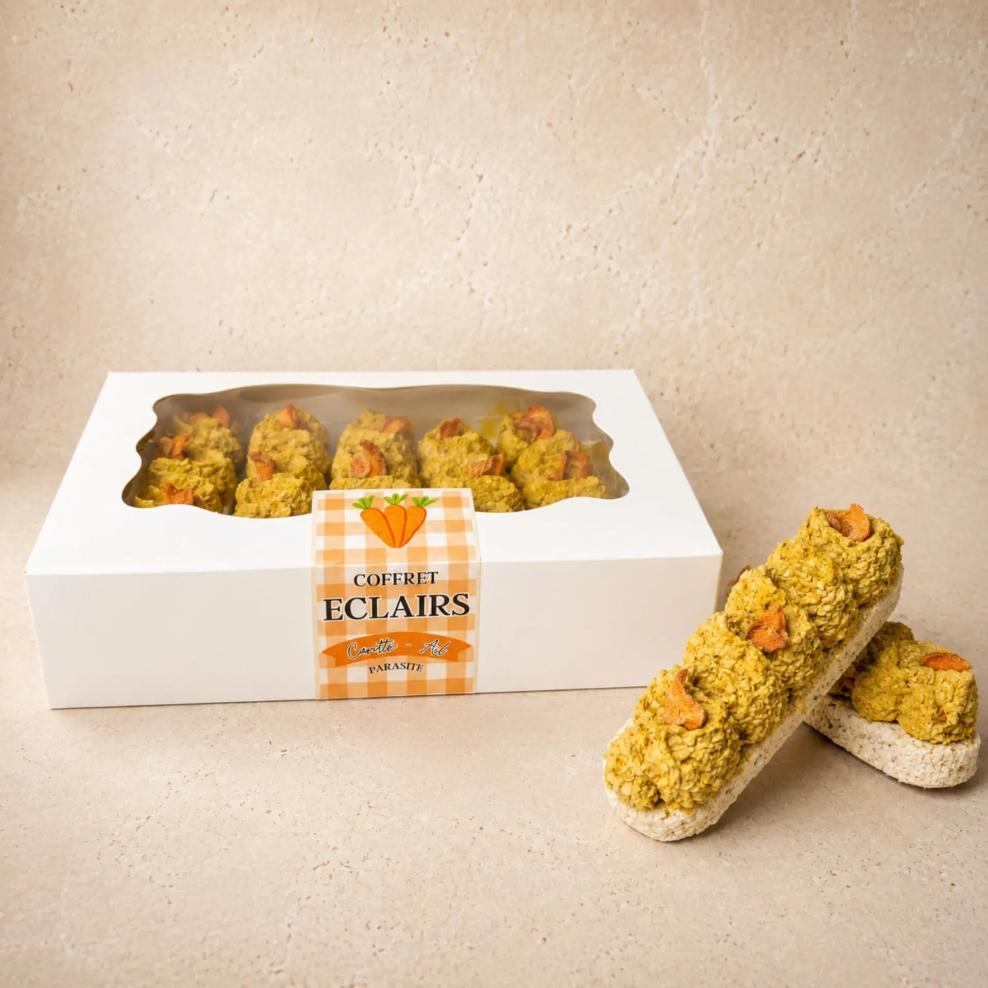 [ENB-WXTG1BF110239] COFFRET 5 ECLAIRS - PARASITES