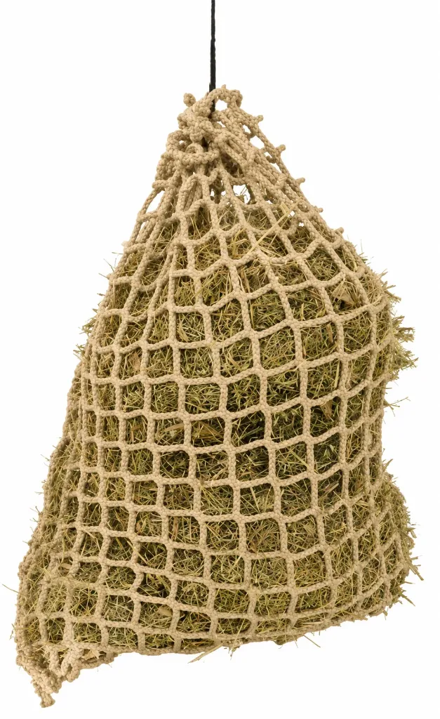 [SFF-C151038] Sac filet à foin Camel Ø5mm renfort 8mm  1m50 x 1m00 #38
