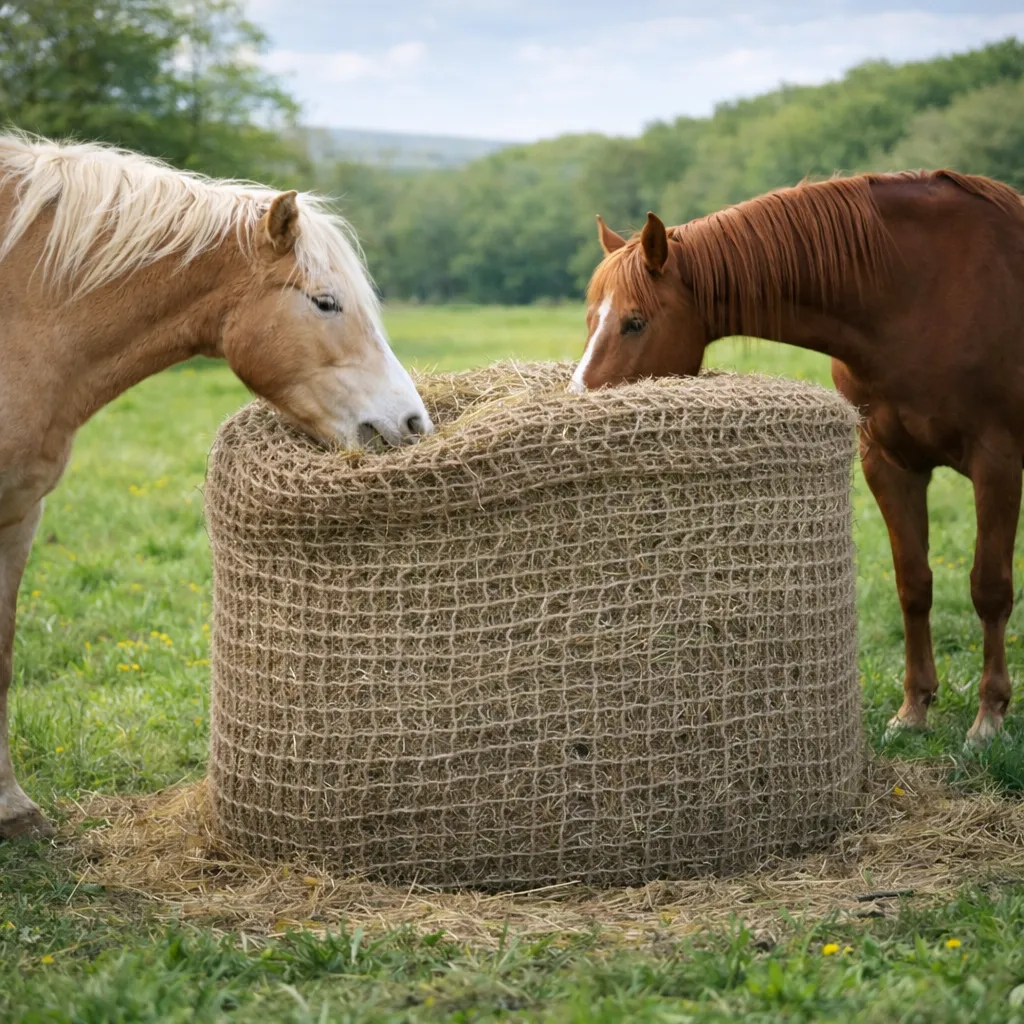 Balle ronde Filet à foin 5mm renfort 8mm 1m80 x 1m60 (35)